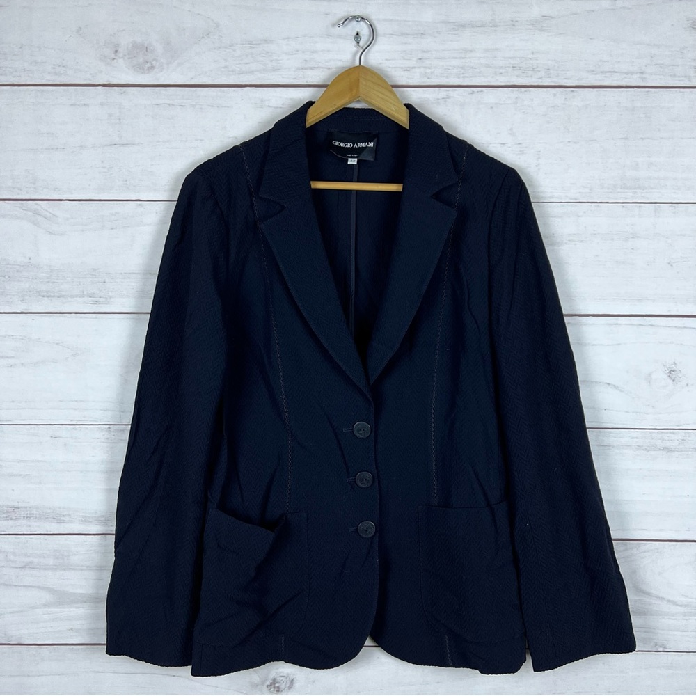 Giorgio Armani Borgo 21 Italy Blazer Jacket Size 42